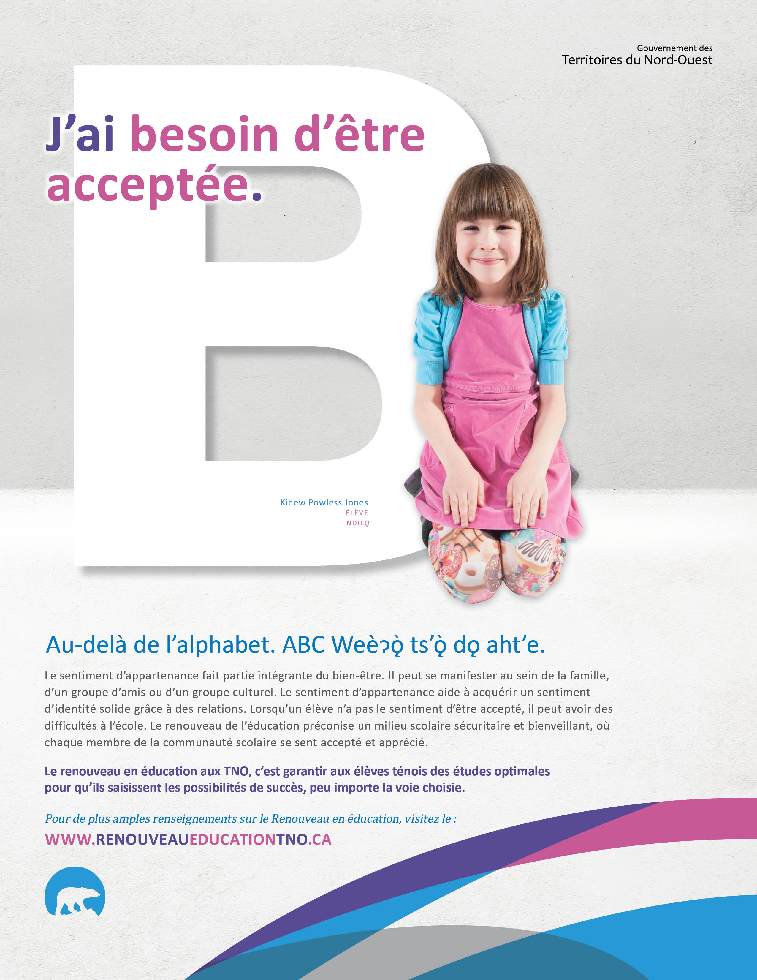 Au-delà de l’alphabet - J’ai besoin d’être accepté