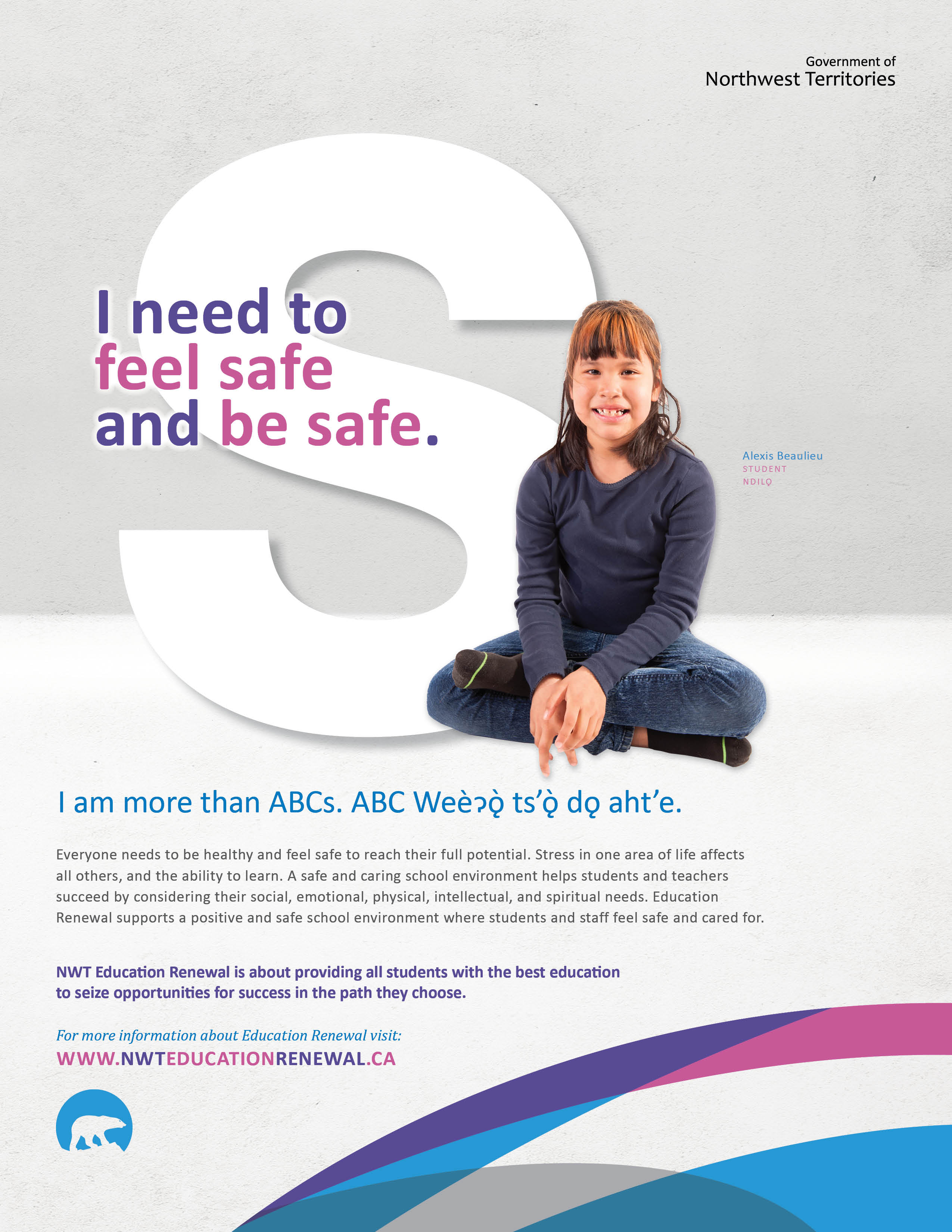 ABC Campaign - Be safe poster