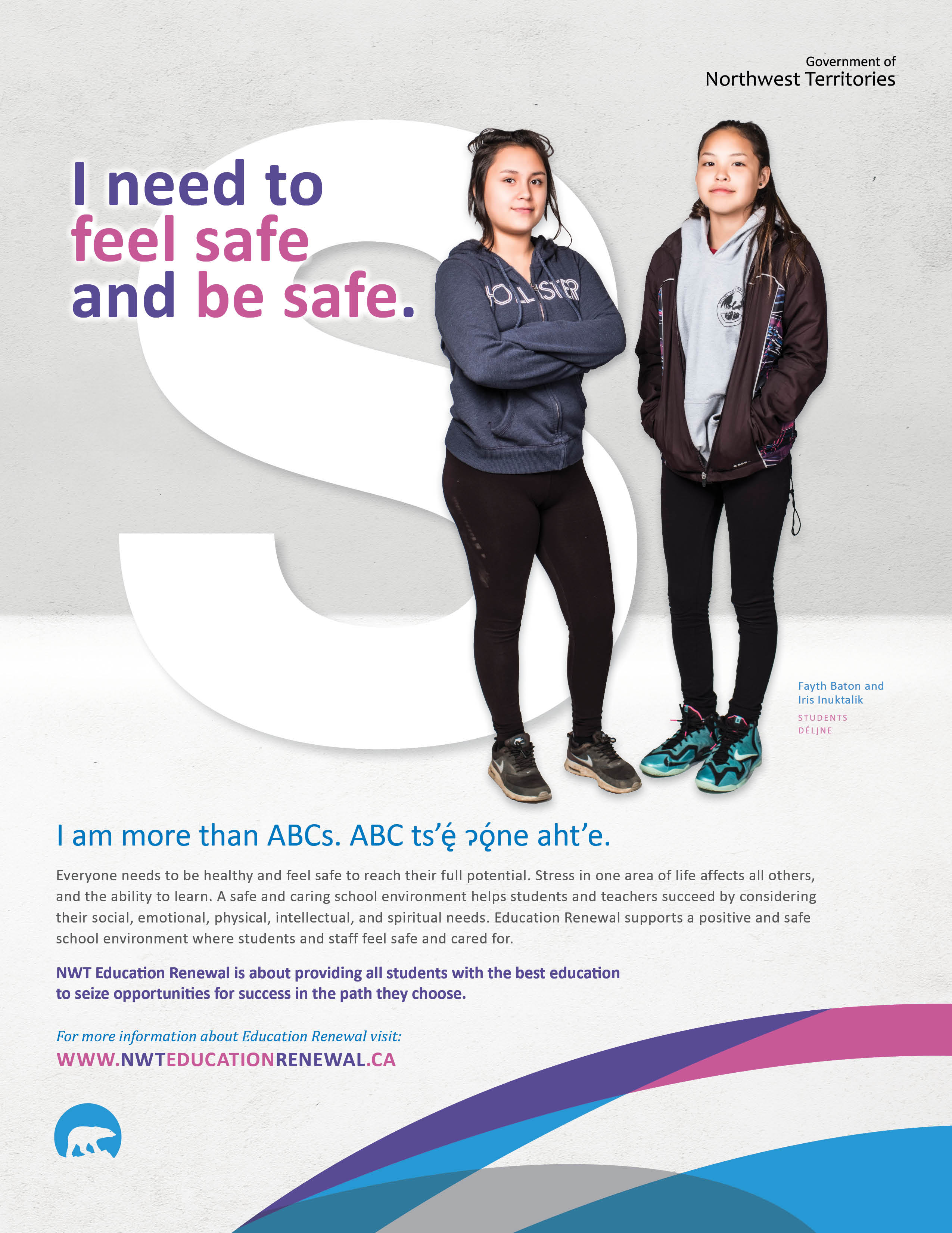 ABC Campaign - Be safe poster
