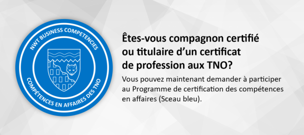 Le certificat de compétences en affaires (Sceau bleu)