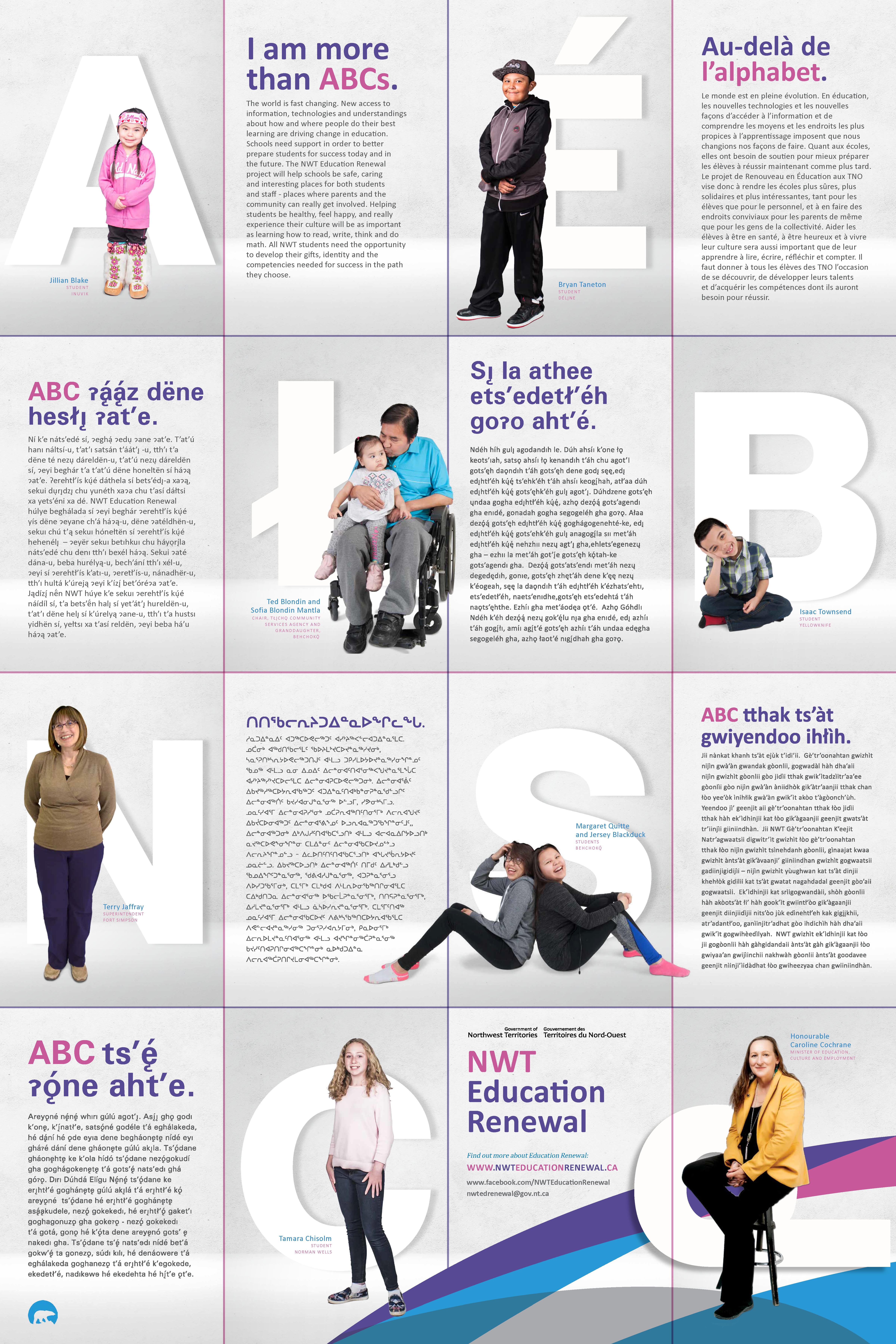 ABC Campaign - Tapestry poster